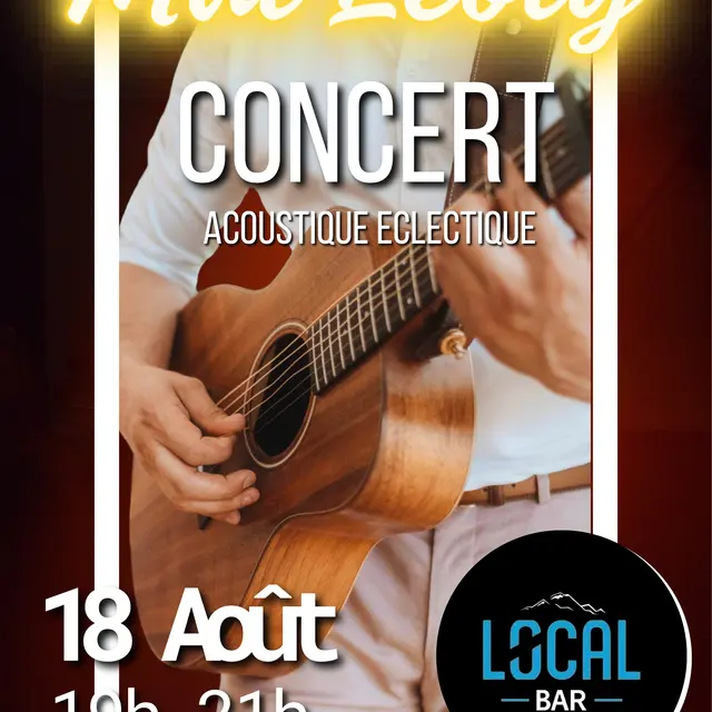 Concert de Mat Leoty - Local Bar_Praz-sur-Arly