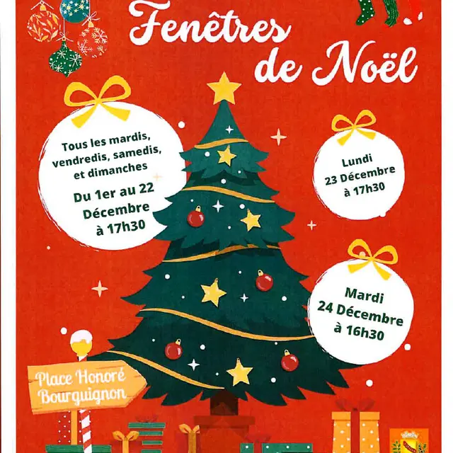 Les Fenêtres de Noël - 19ème édition_Callian