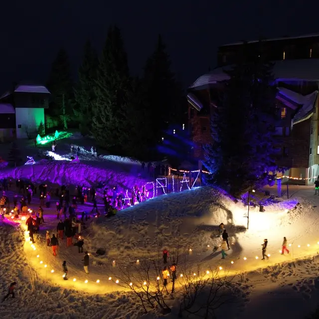 Le village lumière d'Avoriaz_Avoriaz