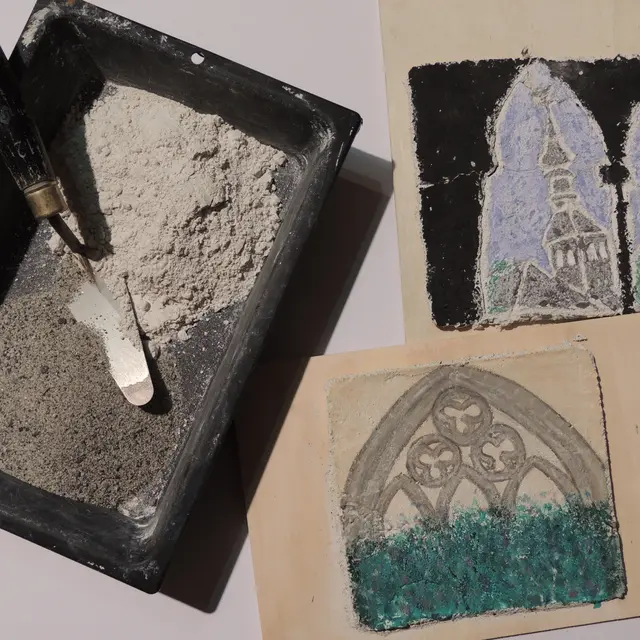 Atelier : Les petits fresquistes