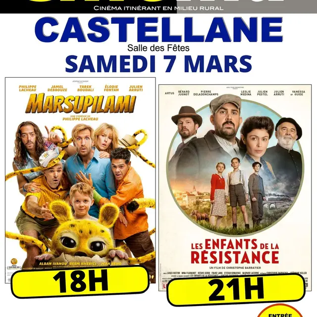 Cinéma de pays Castellane Mars_Castellane