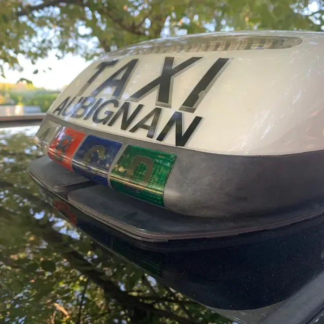 D7 Taxi à Aubignan