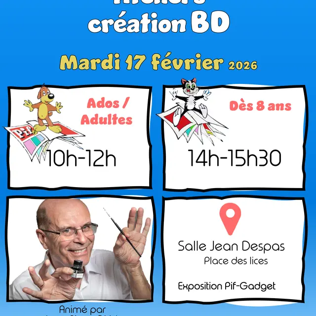 Atelier création BD_Saint-Tropez