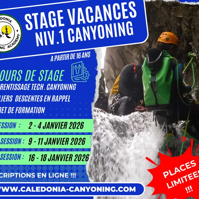 Stage canyoning