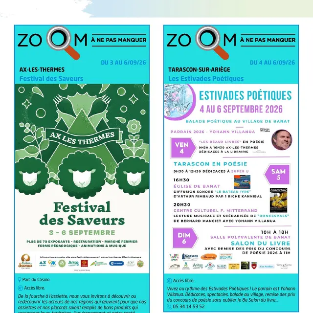 Programme des animations et des activités des Pyrénées Ariégeoises_Ax-les-Thermes