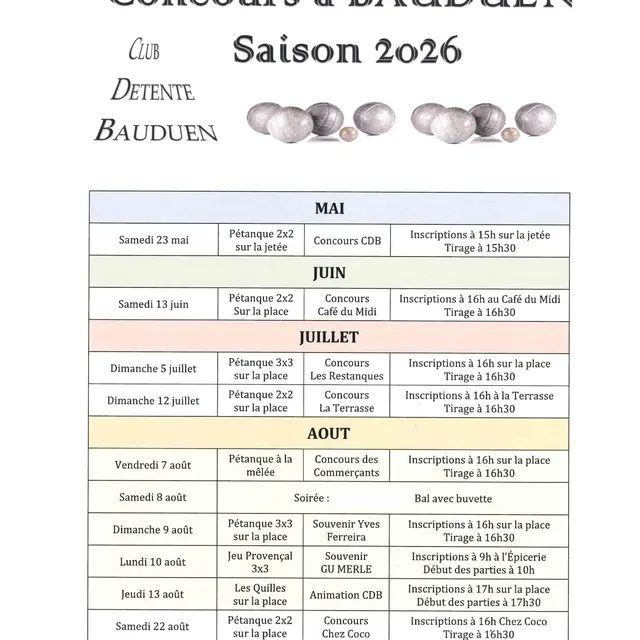 Concours à Bauduen_Bauduen