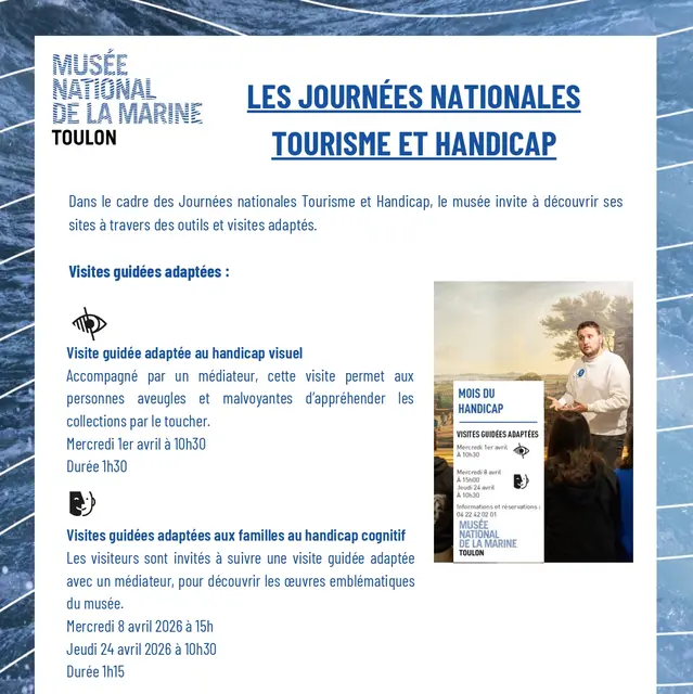 Visite guidée adaptée au Musée de la Marine - JNTH 2026_Toulon