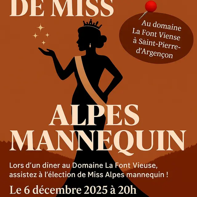 Election de Miss Alpes mannequin_Saint-Pierre-d'Argençon