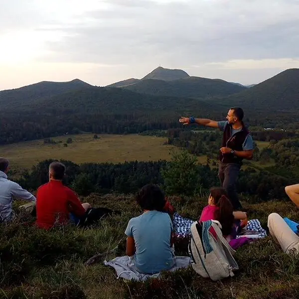 Les Randonnées coucher de soleil - Puy des Gouttes_Saint-Ours