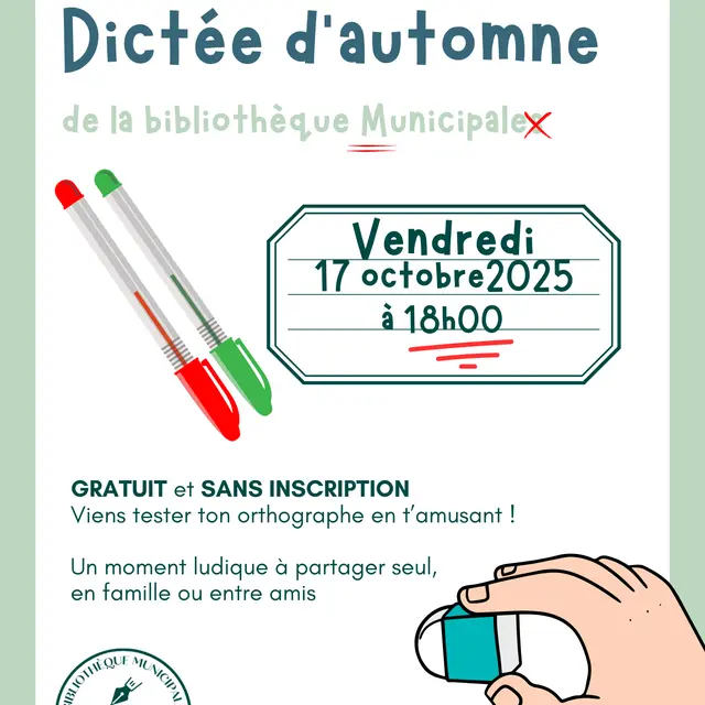 Dictée de la bibliothèque_Allevard