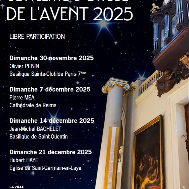 Concert d'orgue de l'avent_Saint-Germain-en-Laye