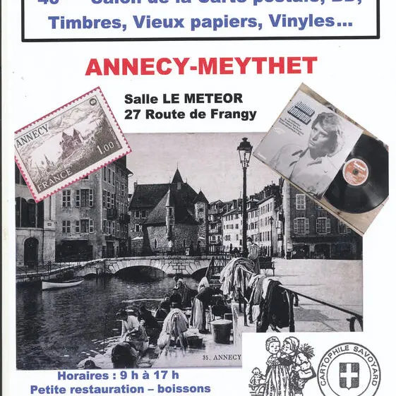 39ème Salon toutes collections et de la carte postale_Annecy