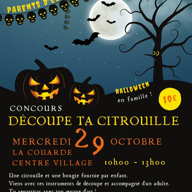 Halloween - Découpe ta citrouille_La Couarde-sur-Mer