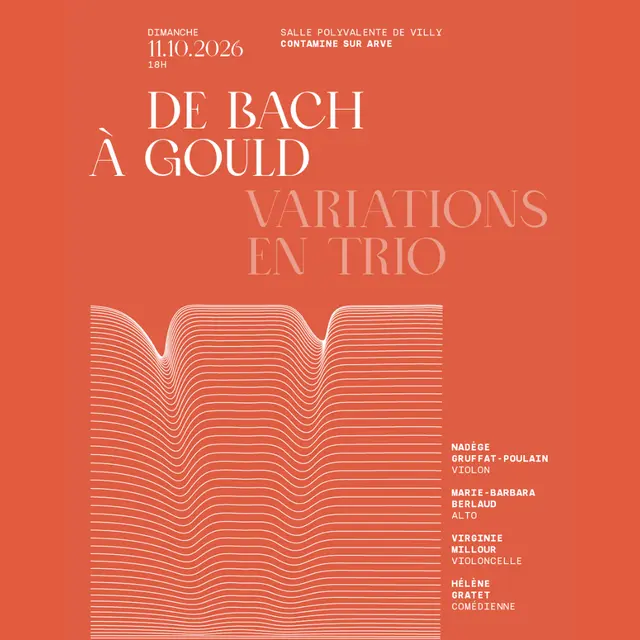 Concert classique - ClassiCosy  De Bach à Gould _Contamine-sur-Arve