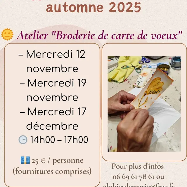 Affiche_Ateliers créatifs d'automne
