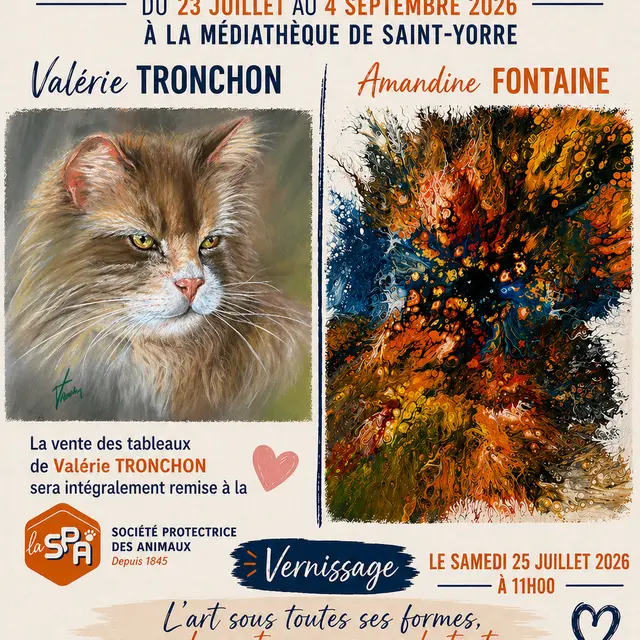 Exposition peintures_Saint-Yorre
