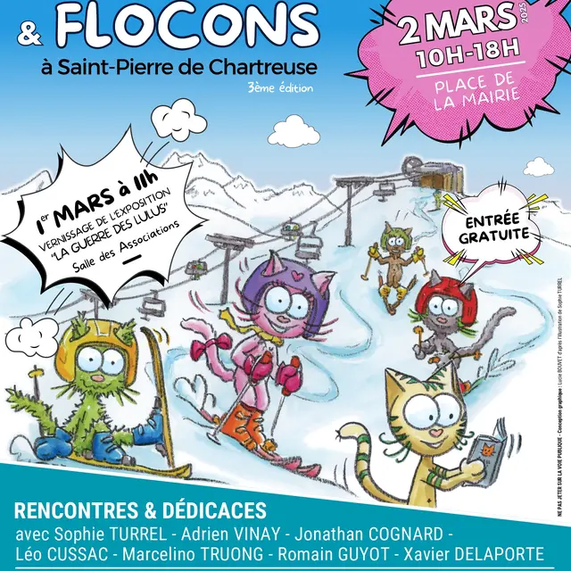 3ème festival de la BD - Bulles et flocons_Saint-Pierre-de-Chartreuse