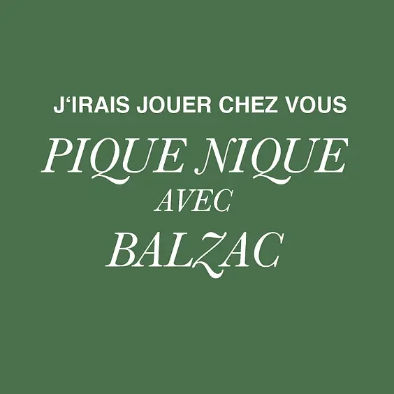 Théâtre & repas partagé : Pique-nique avec Balzac