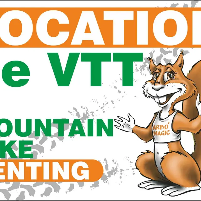 location VTT label accueil velo Arbo'magic parc de loisirs nature drome