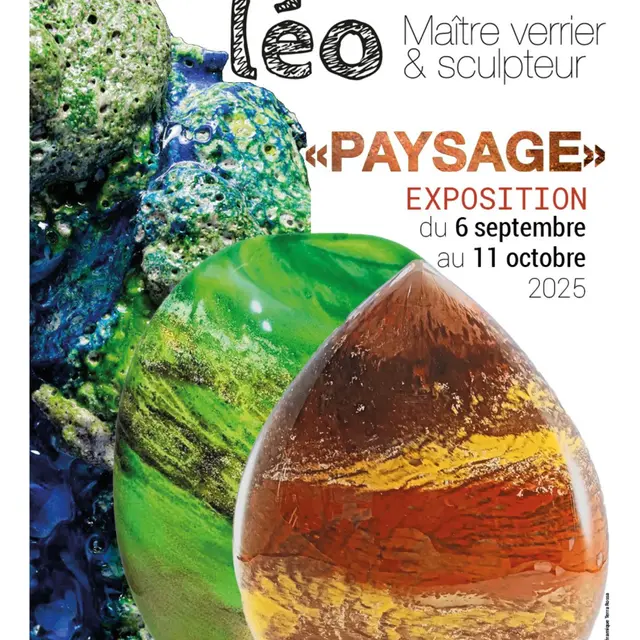 Exposition Terra Rossa - Léo - Maître verrier_Salernes