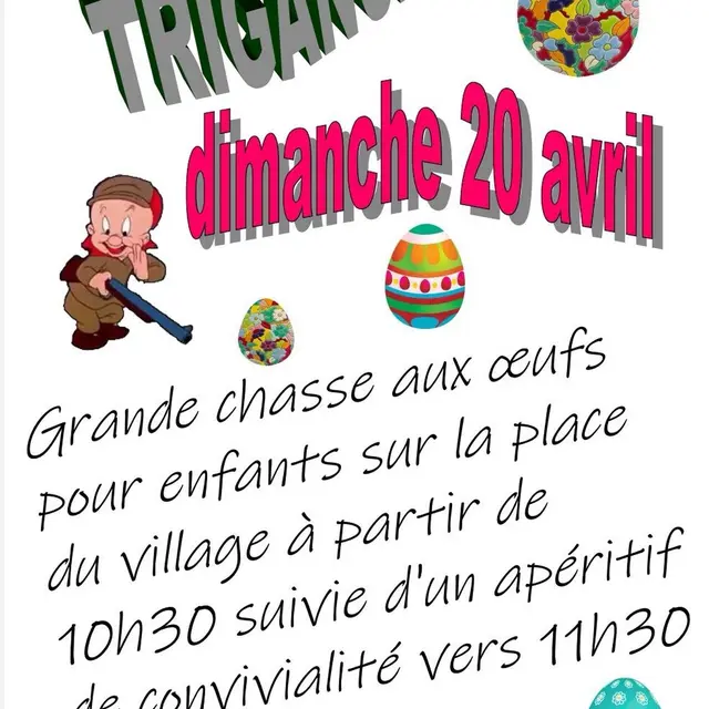 Pâques : Chasse à l'oeuf_Trigance