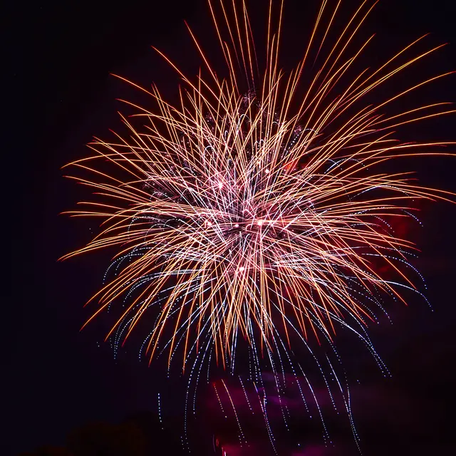 Fête Nationale Giez feu d'artifice
