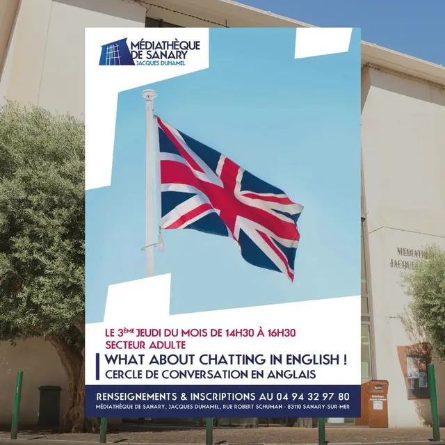 What about chatting in english ! | Cercle de conversion en anglais_Sanary-sur-Mer