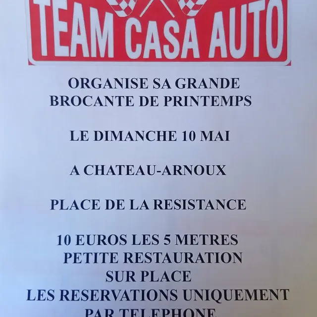 Brocante de printemps_Château-Arnoux-Saint-Auban