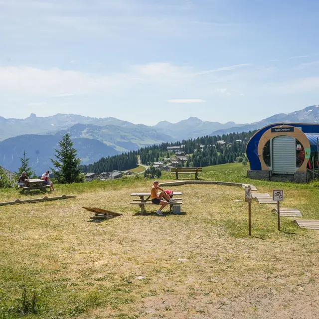 Zone de maniabilité VTT sommet Chardons_Les Saisies