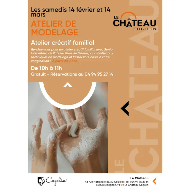 Atelier de modelage_Cogolin