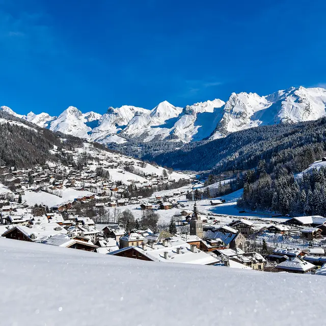 Le Grand-Bornand Village en hiver