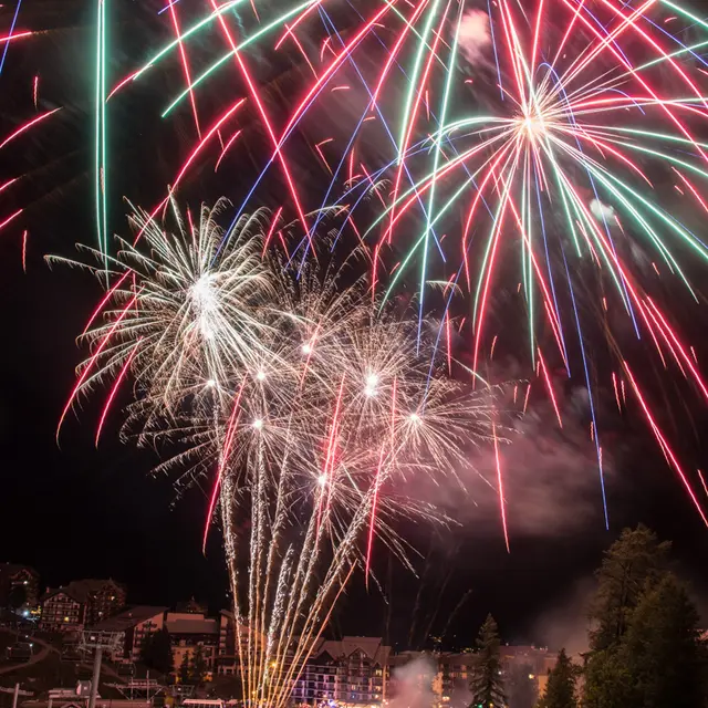 Feu d'artifices 14 juillet 2022