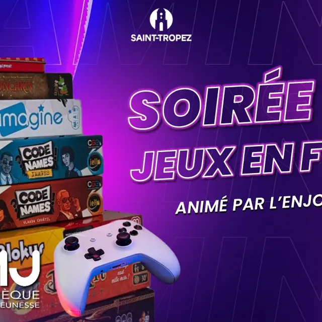 Exposition Culture Geek – Soirée Jeux en folie_Saint-Tropez