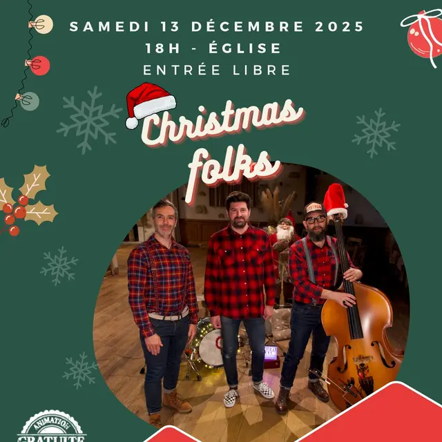 Concert de Noël Christmas folks_Crêts en Belledonne