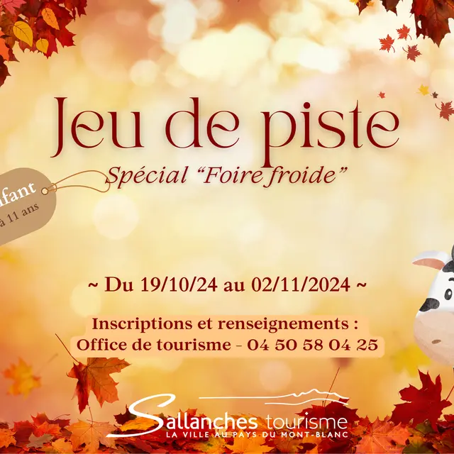 Jeu de piste spécial foire froide