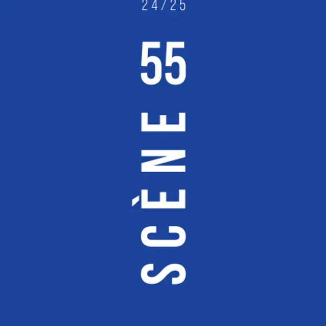 Affiche programme 2024-2025 Scène55