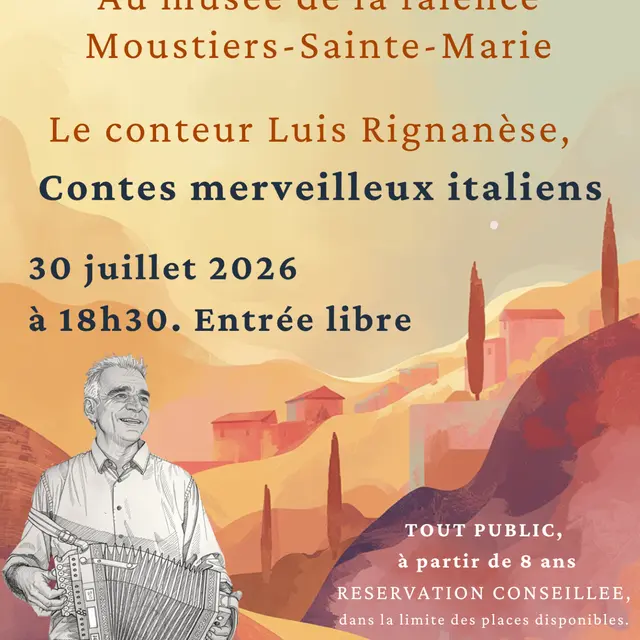 Il était une fois : Contes au Musée de la Faïence_Moustiers-Sainte-Marie