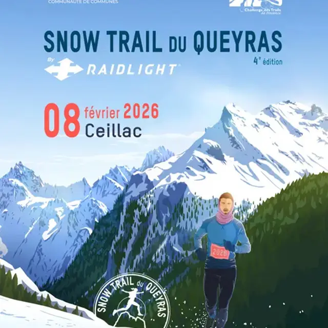 Snow trail du Queyras