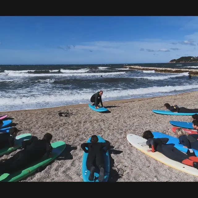 École de surf Provence