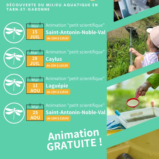 Animation « Petit Scientifique » : Laguépie_Laguépie