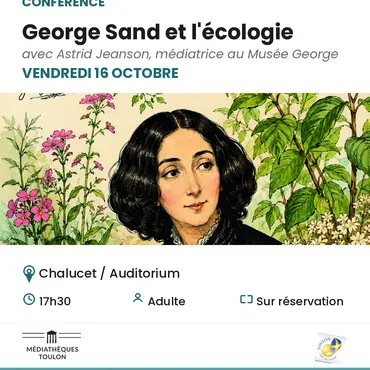 Conférence - George Sand et l'écologie_Toulon