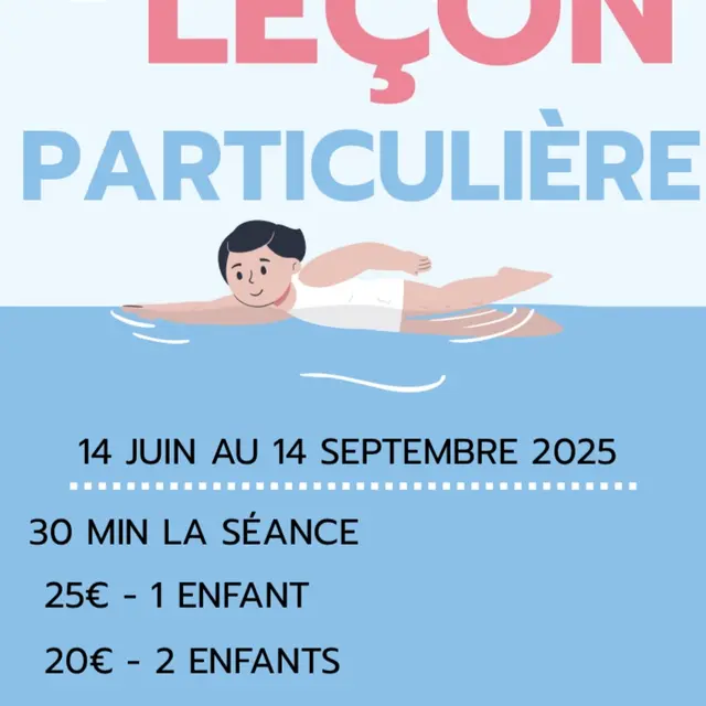 Leçon particulière de natation_Samoëns
