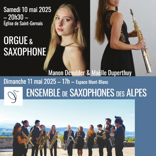 Concert Saxophone & Orgue_Saint-Gervais-les-Bains