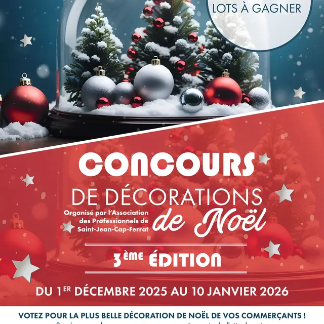 3e édition - Concours de décorations de Noël_Saint-Jean-Cap-Ferrat