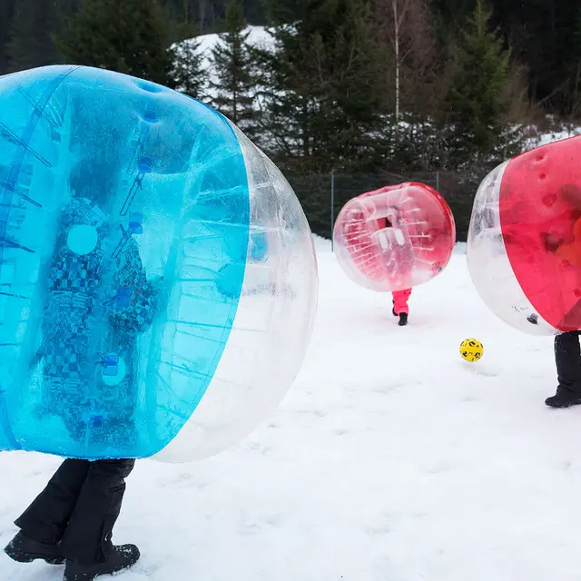 Bubble Foot en hiver