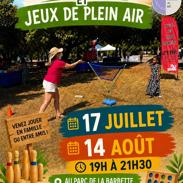 Jeux en bois géants_Saint-Martin-de-Ré
