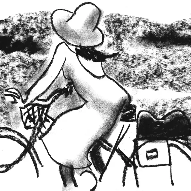 La Grande balade à bicyclette, happening poétique et radiophonique_Aix-en-Provence