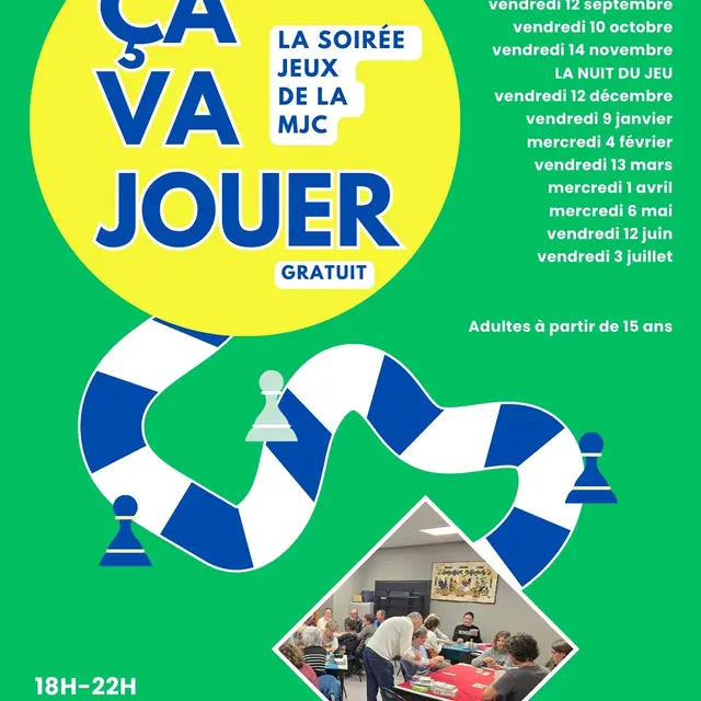 MJC - Ça va jouer, la soirée jeux de la MJC_Saint-Gervais-les-Bains