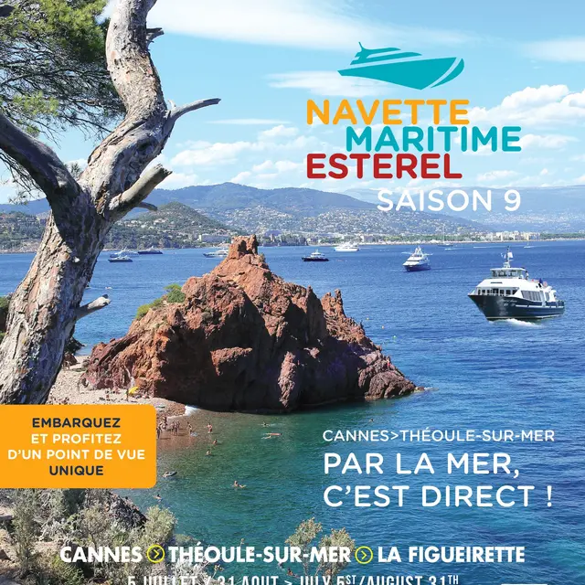 Navette Maritime Esterel_Théoule-sur-Mer