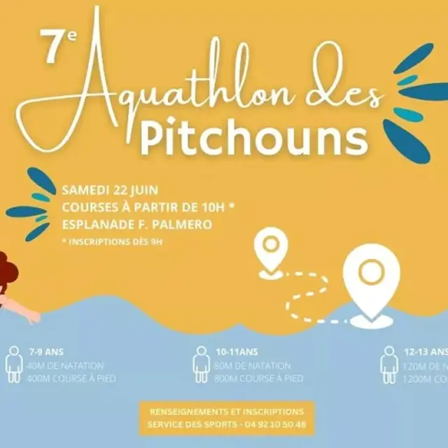 7e Aquathlon des pitchouns
